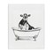 Stupell Industries Antique Tub with Cow Canvas Wall Art Design by Victoria Borges